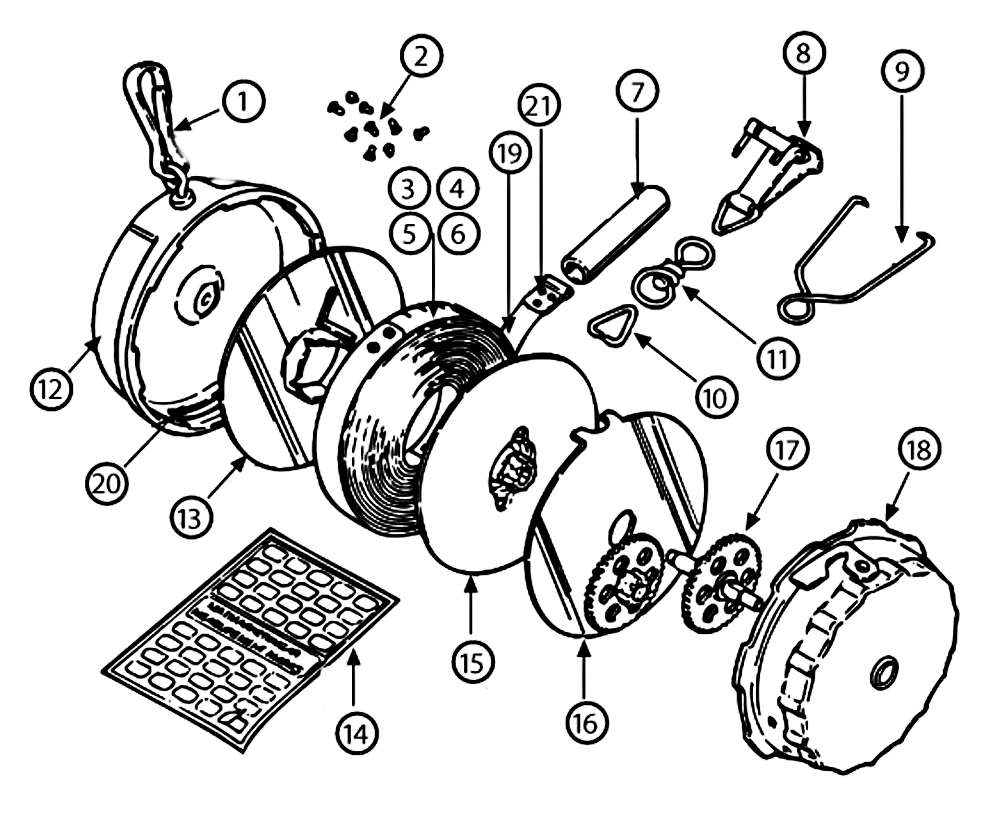 Husqvarna Reservband m. Saxkrok