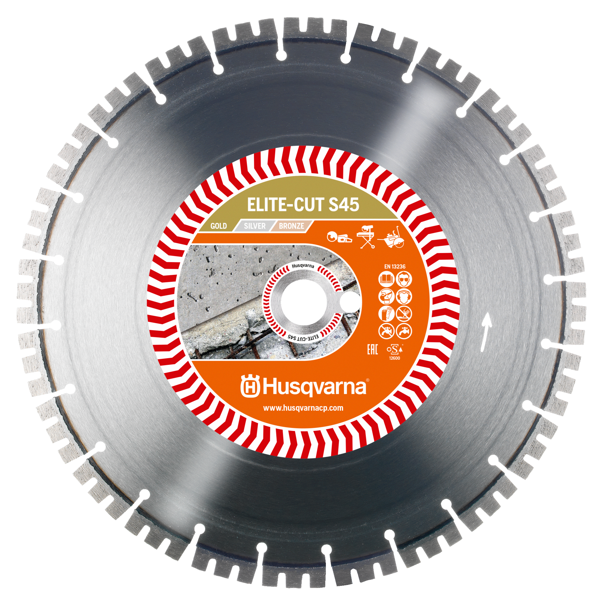 Husqvarna Diamantklinga ELITE-CUT S45 400/12/25,4 mm