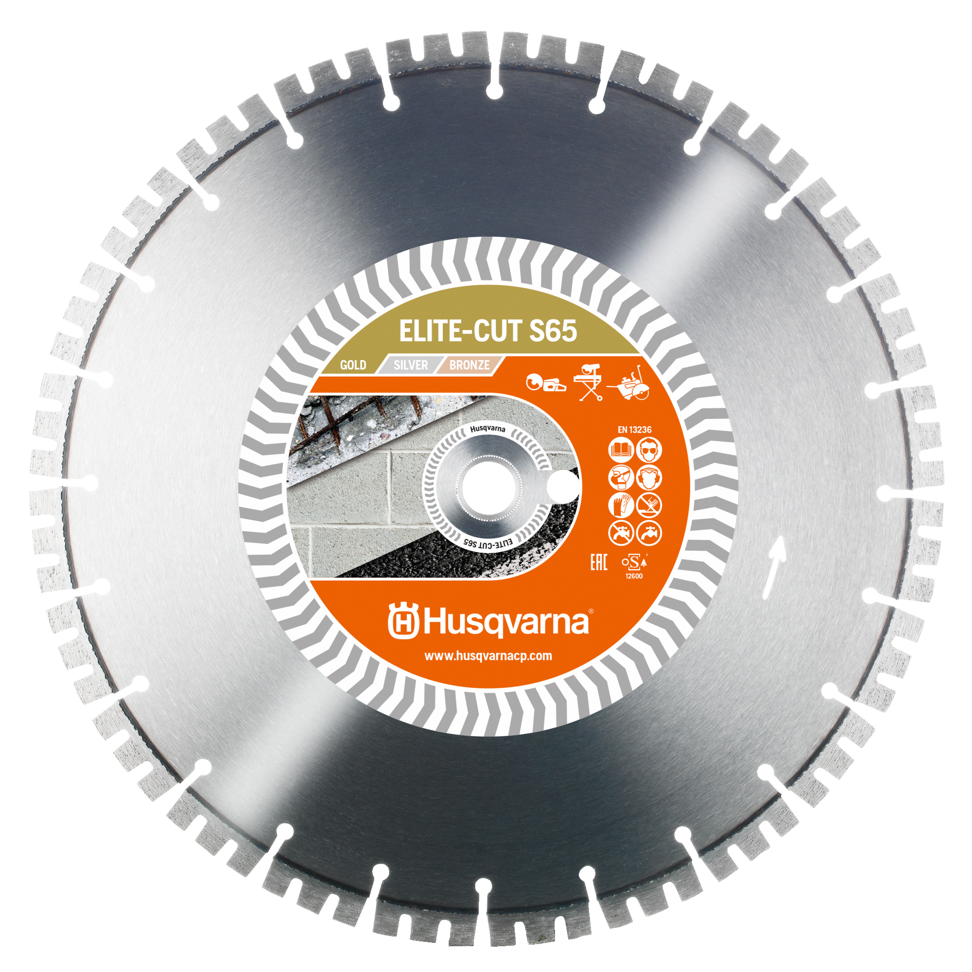 Husqvarna Diamantklinga ELITE-CUT S65 300/12/25,4 mm