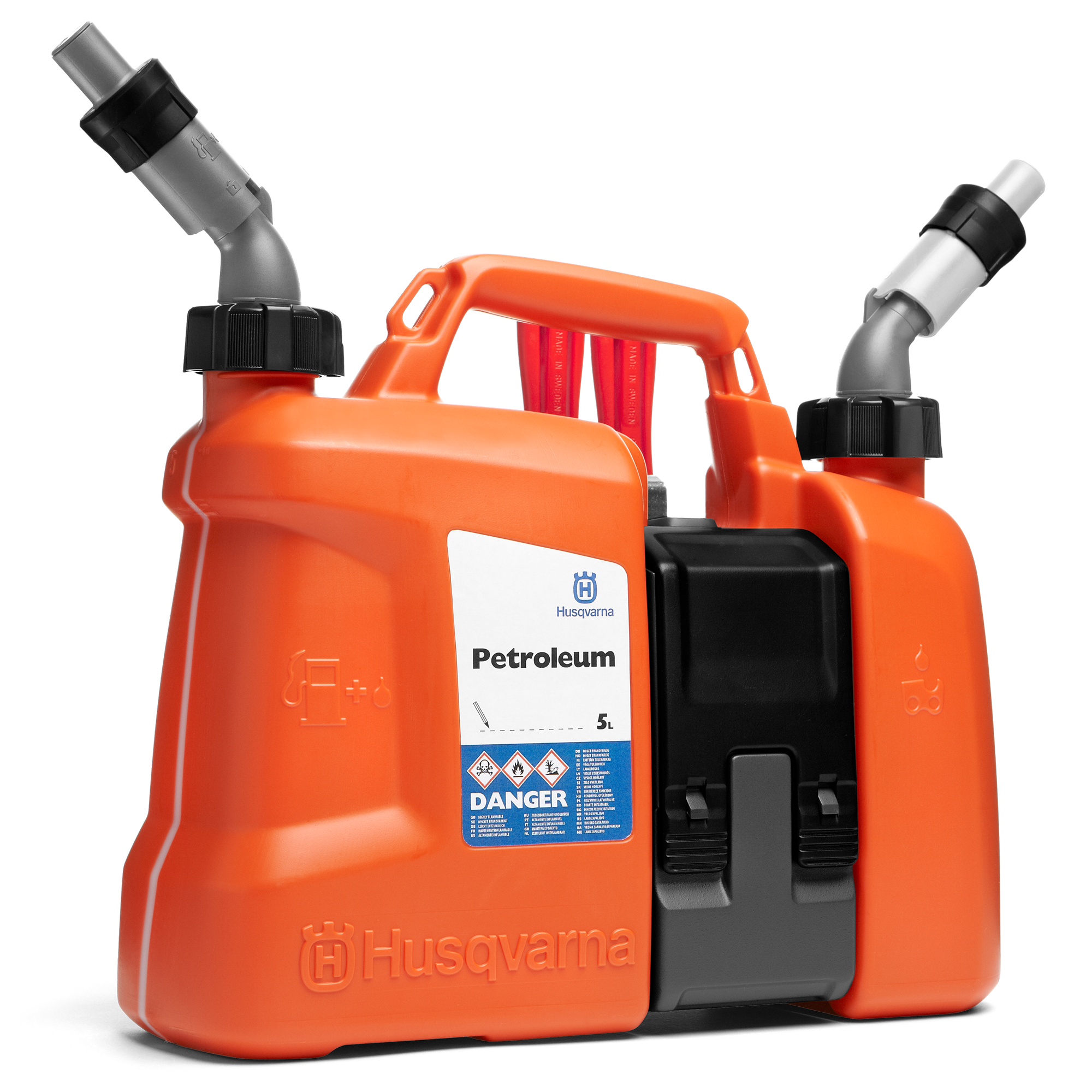 Husqvarna Kombidunk m. Verktygsväska 5+2,5 L