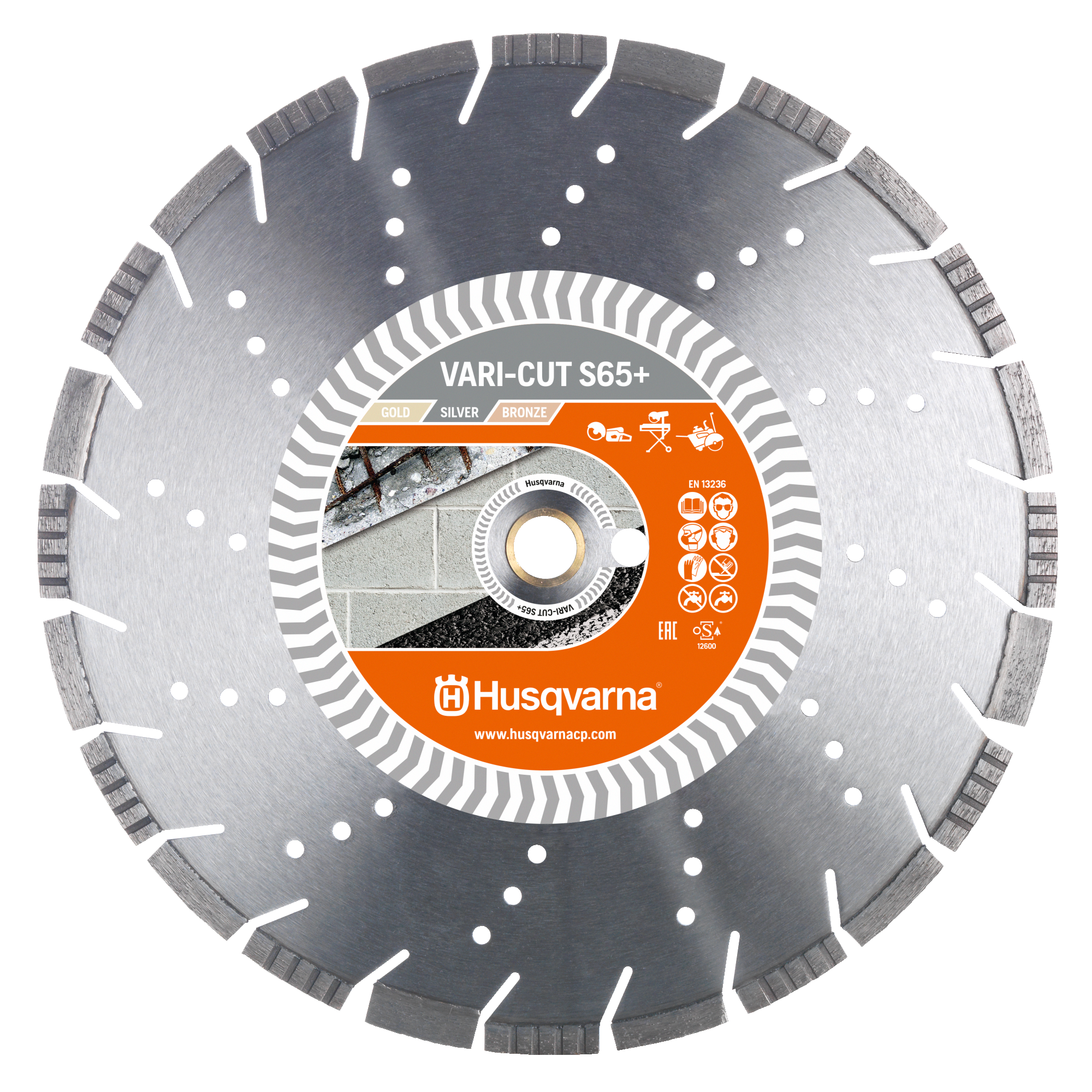 Husqvarna Diamantklinga VARI-CUT S65 350/10/25,4 mm