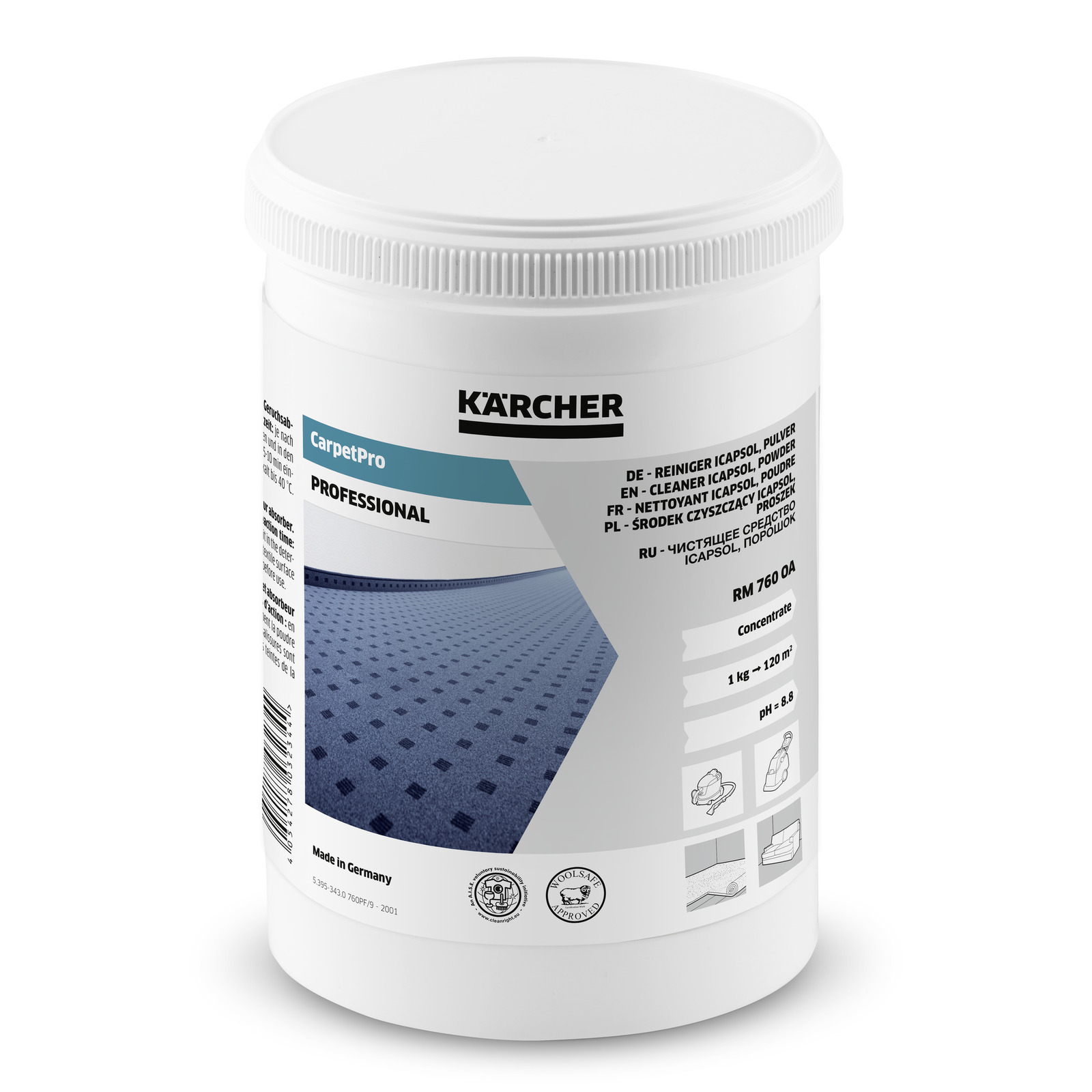 Kärcher Textilrengöring Pulver CarpetPro RM 760 - 0,8 kg