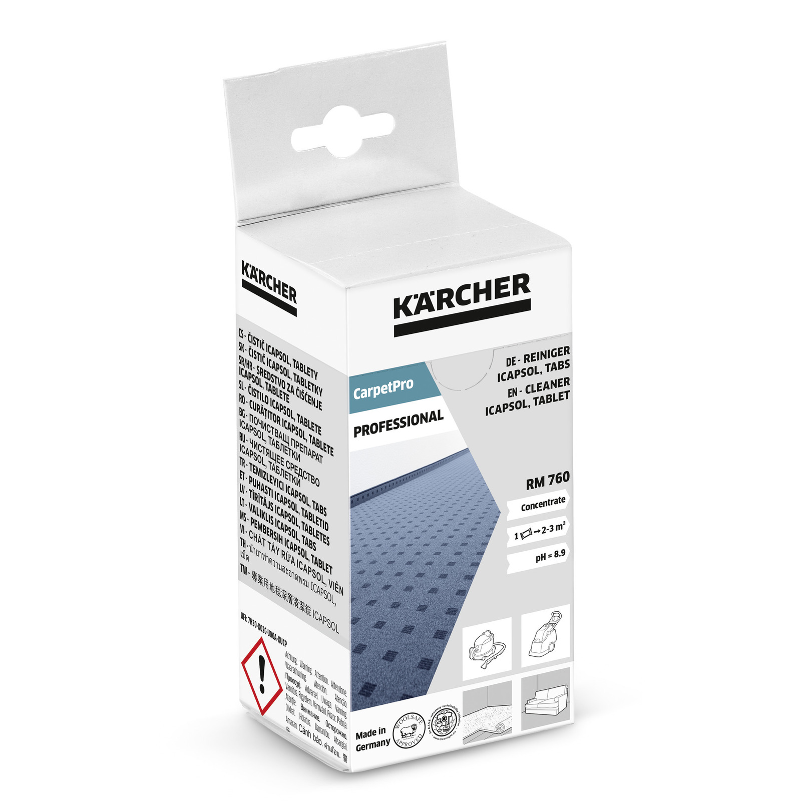 Kärcher Textilrengöring Tablett CarpetPro RM 760 - 16-pack