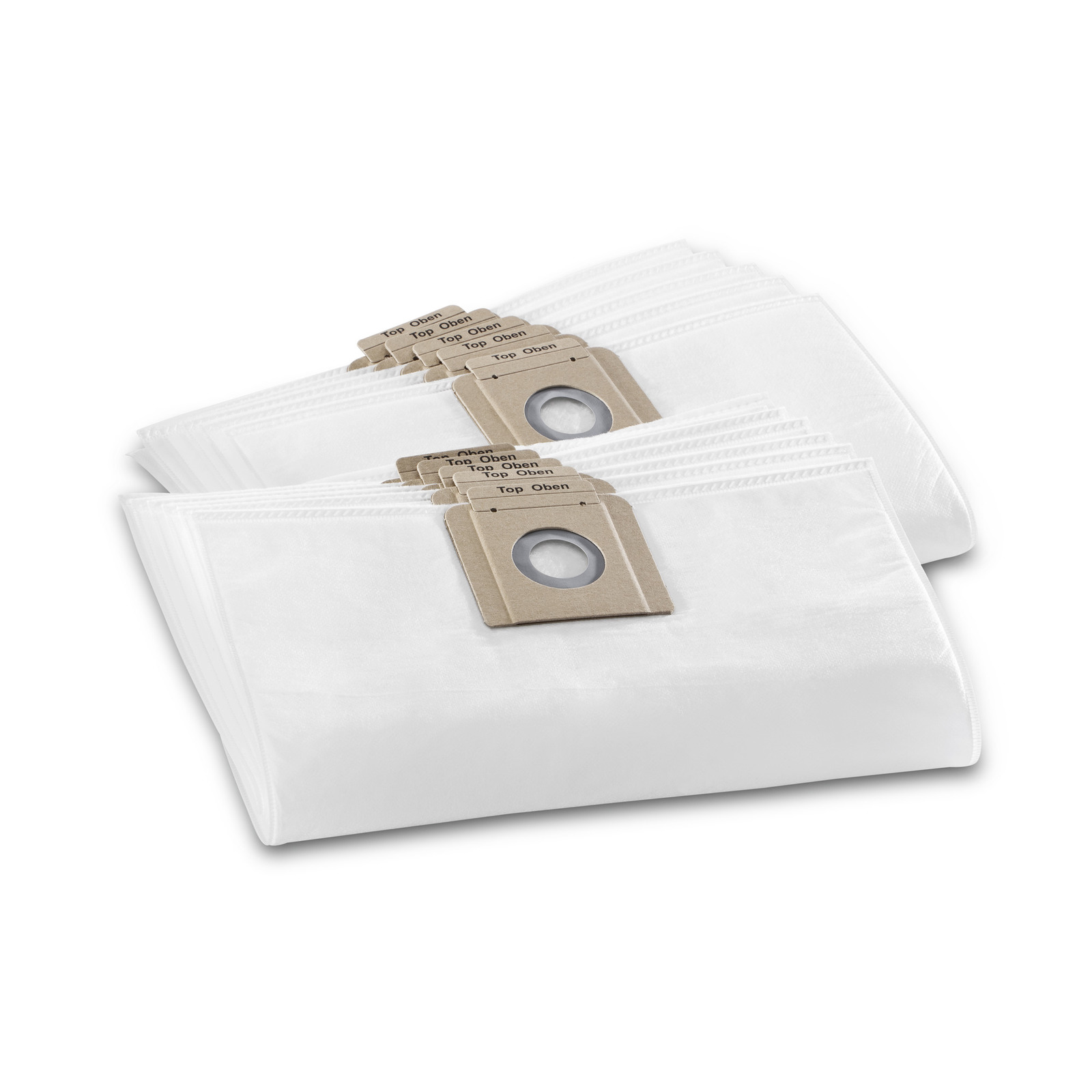 Kärcher Dammsugarpåsar Fleece 10-pack - T 10/1 & 12/1
