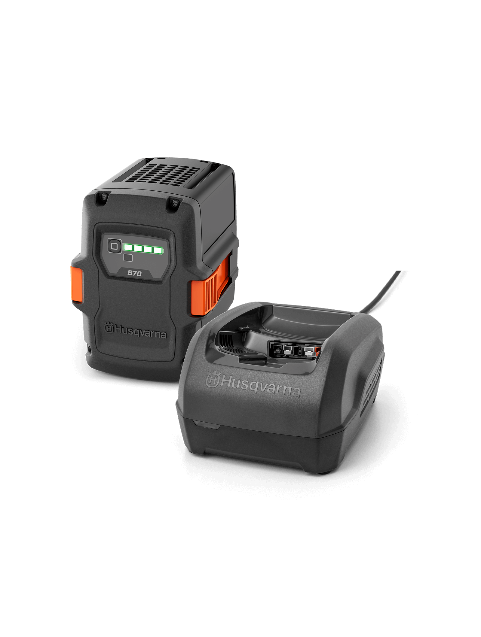 Husqvarna Batteri B70 & Laddare QC250