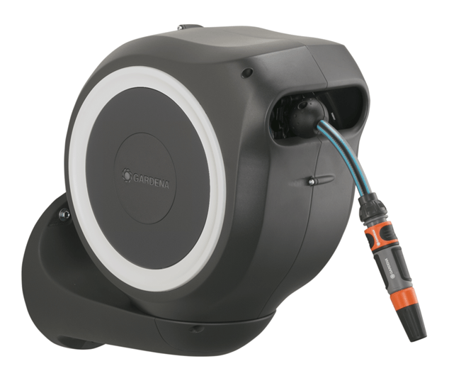 Gardena Väggslangbox Rollup S 15M Vit
