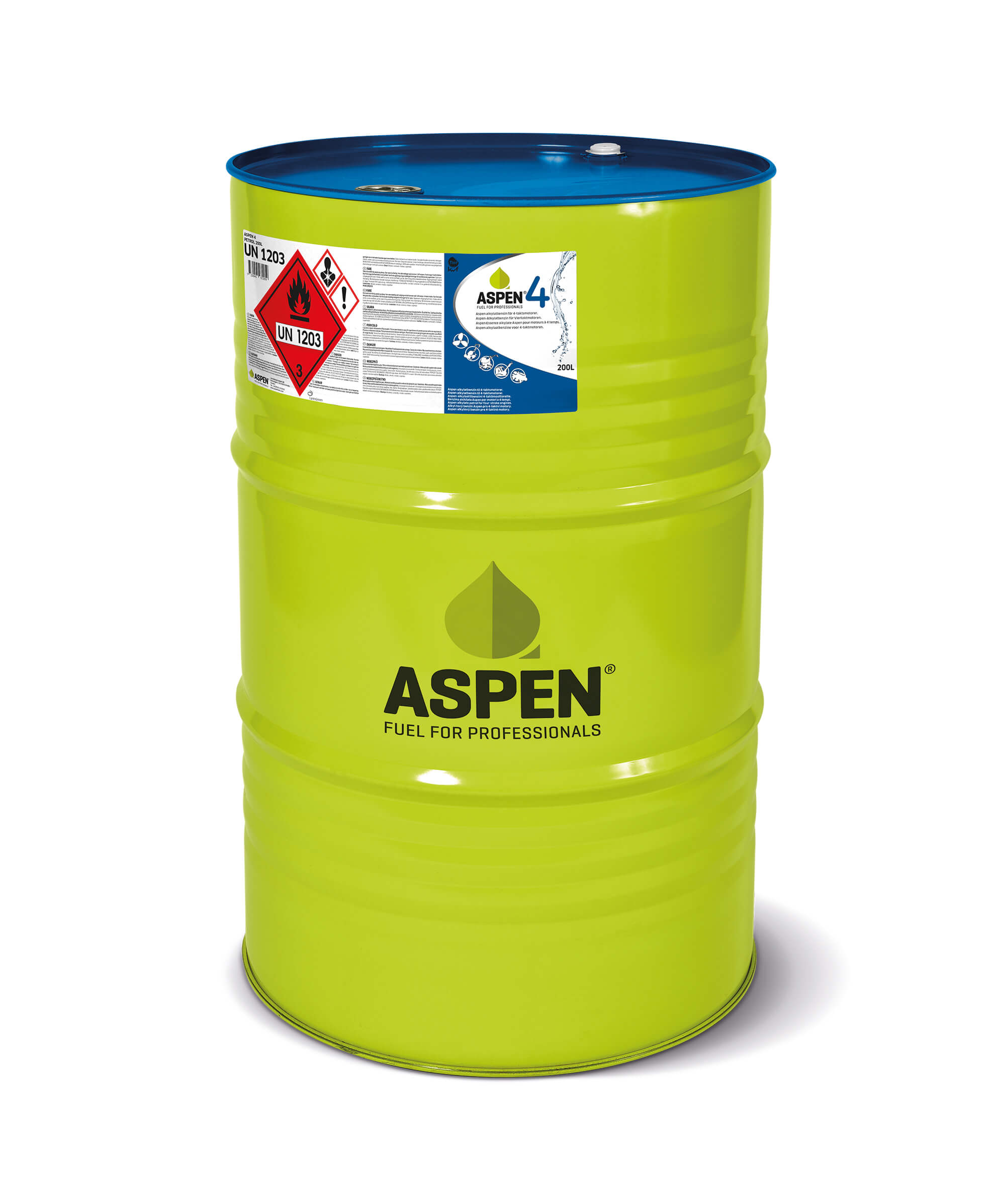 Aspen 4-takt Alkylatbensin 200L - Fat