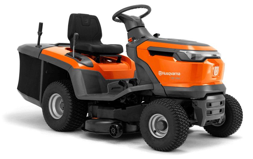 Husqvarna Trädgårdstraktor TC 114 - inkl. Uppsamlare 250 liter