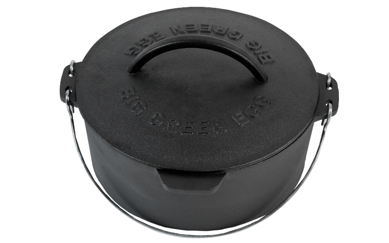 Big Green Egg Rund Gjutjärnsgryta - 5,2L