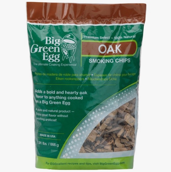 Big Green Egg Oak Wood Chips 3 kg