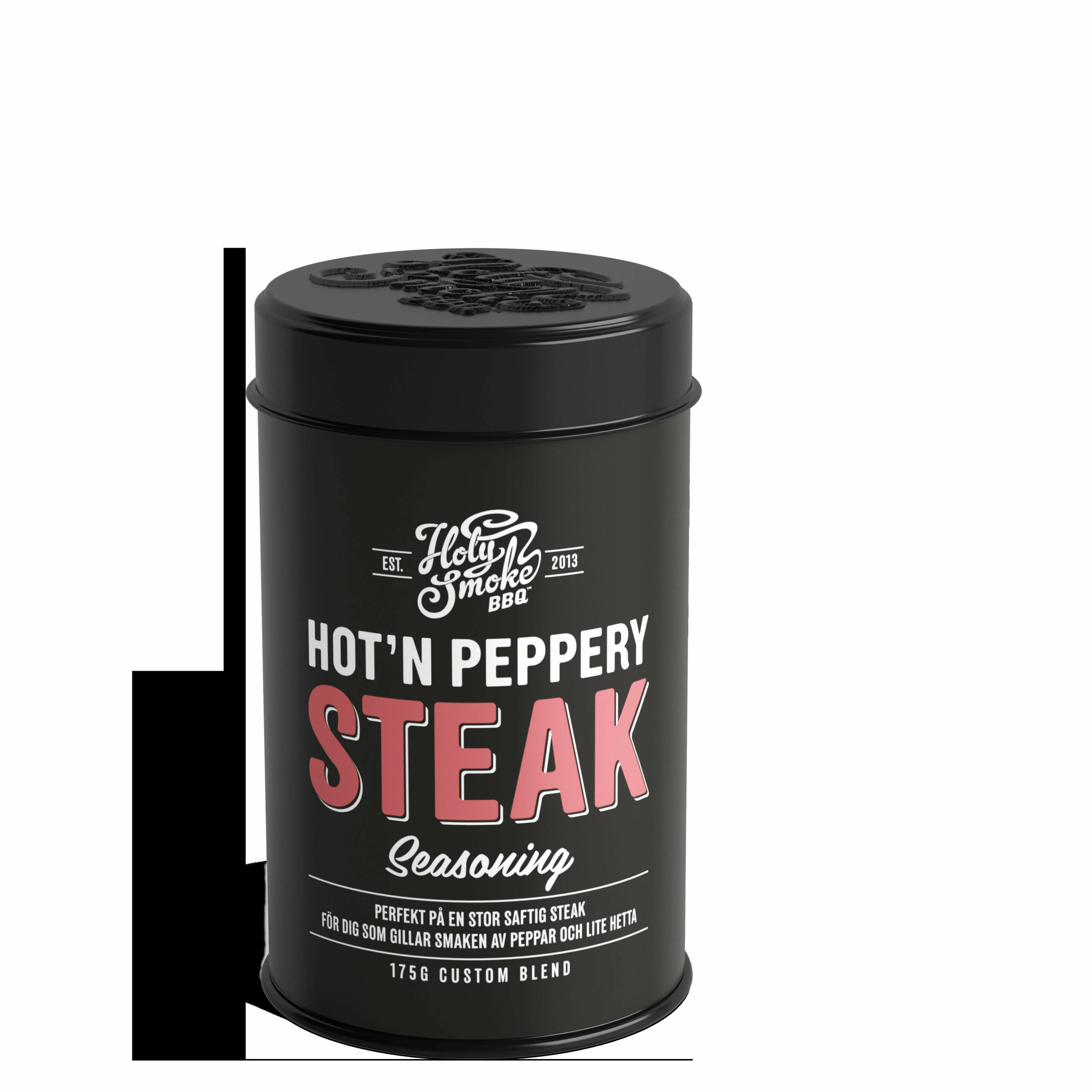 Holy Smoke BBQ Hot N' Peppery Steak Seasoning - 175g