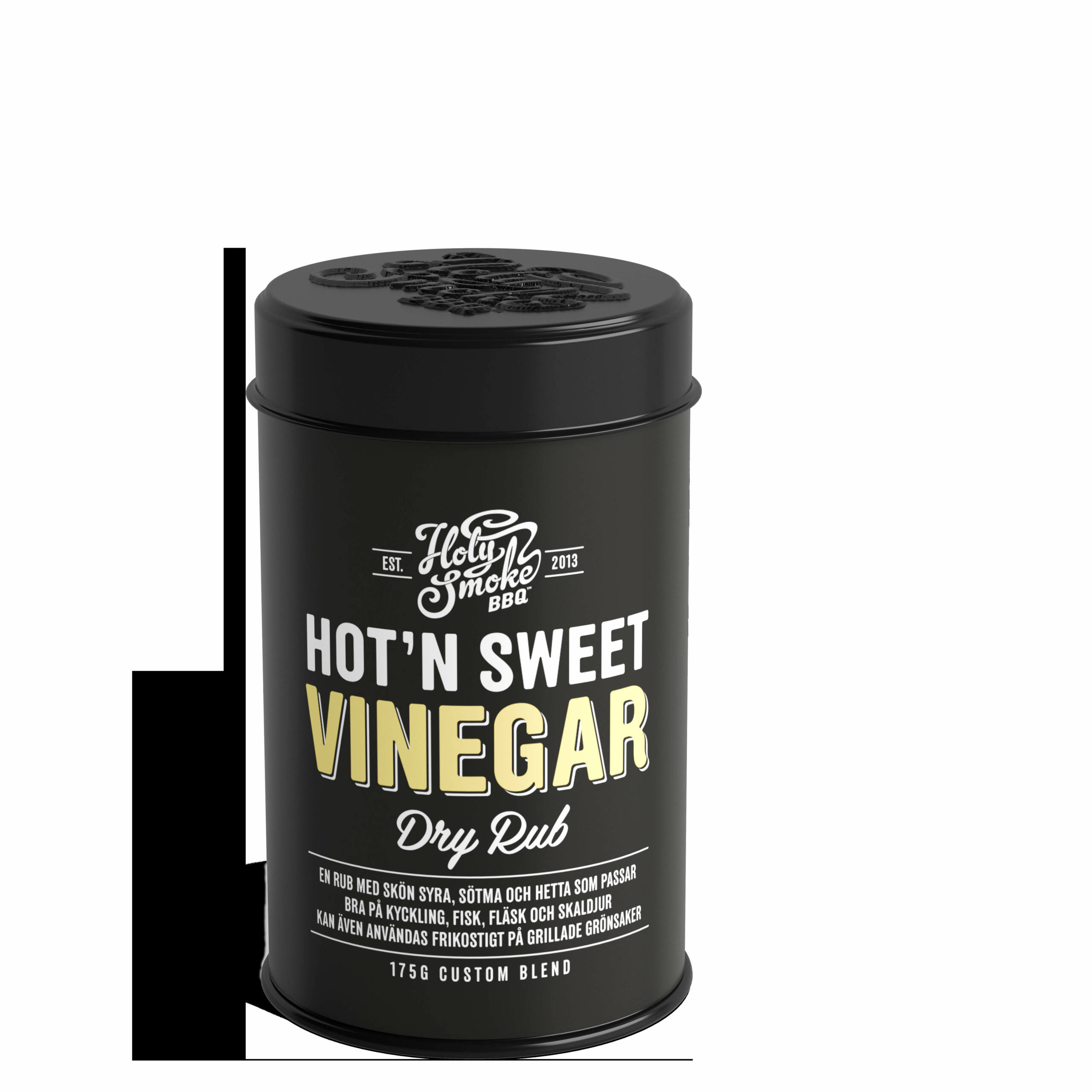 Holy Smoke BBQ Hot N' Sweet Vinegar Rub - 175g