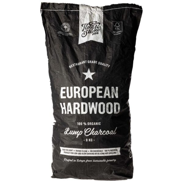 Holy Smoke BBQ 100% Lump Charcoal 8KG