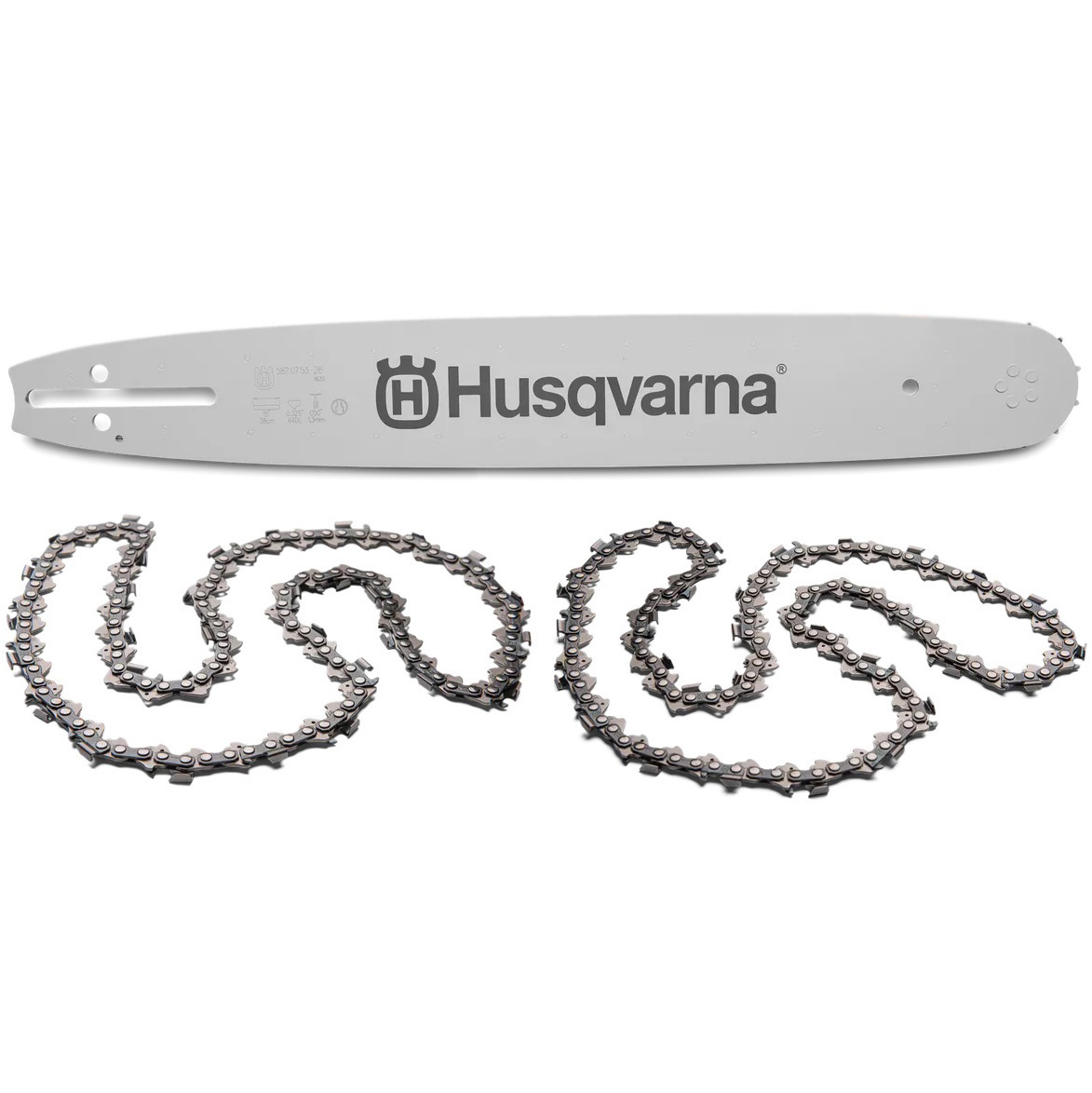 Husqvarna Svärd- & Kedjepaket Laminerad 15" .325" 1.3 mm 64 dl X-Cut