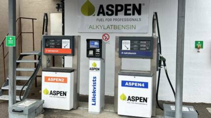 Har ni tankstationer med miljöbensin?