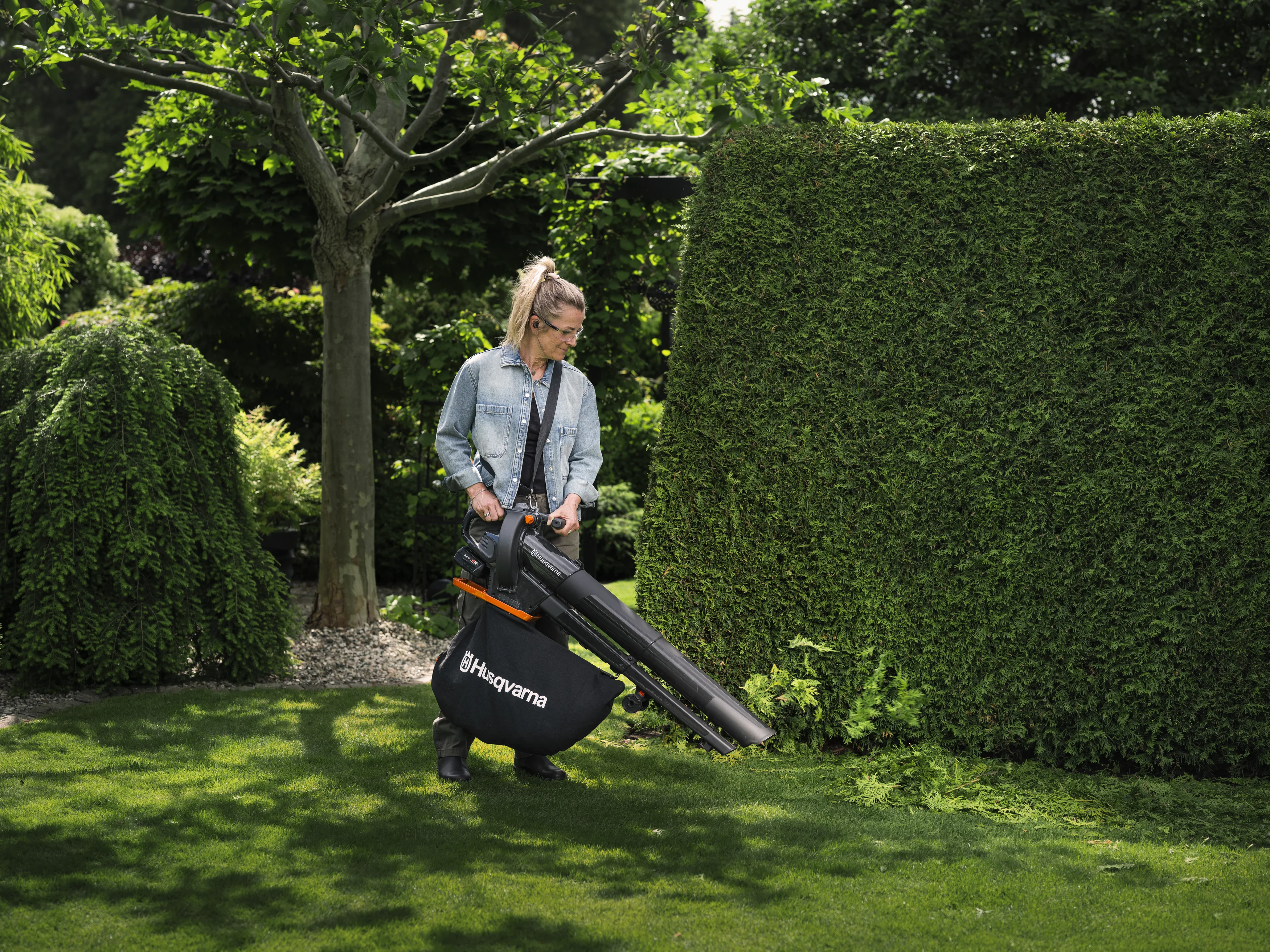 Husqvarna Aspire™ BVX Batteridriven Lövblås & Lövsug 18 V inkl. Batteri & Laddare - Image 7