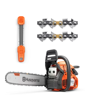 Husqvarna 445S TrioBrake™ Motorsåg 13" inkl. Filmall & 2 Sågkedjor